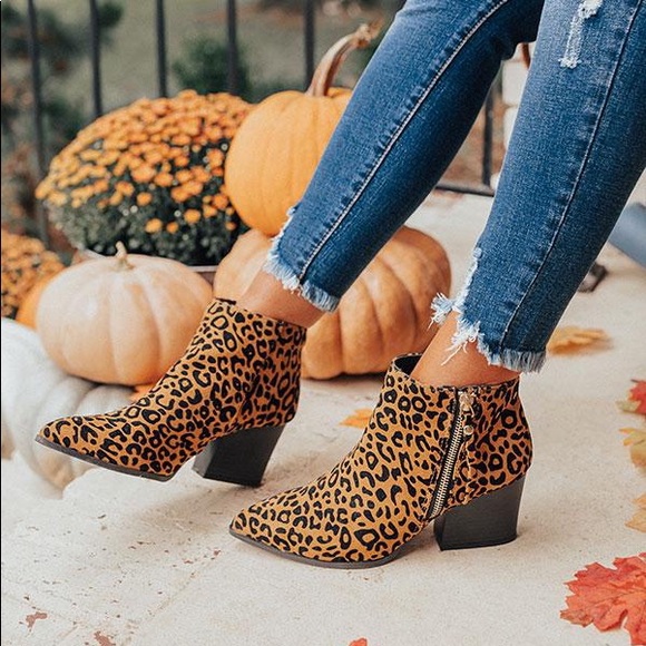 Shoes - The Nava Leopard 🐆 bootie